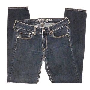 Skinny Super Stretch Dark Wash AE Jeans